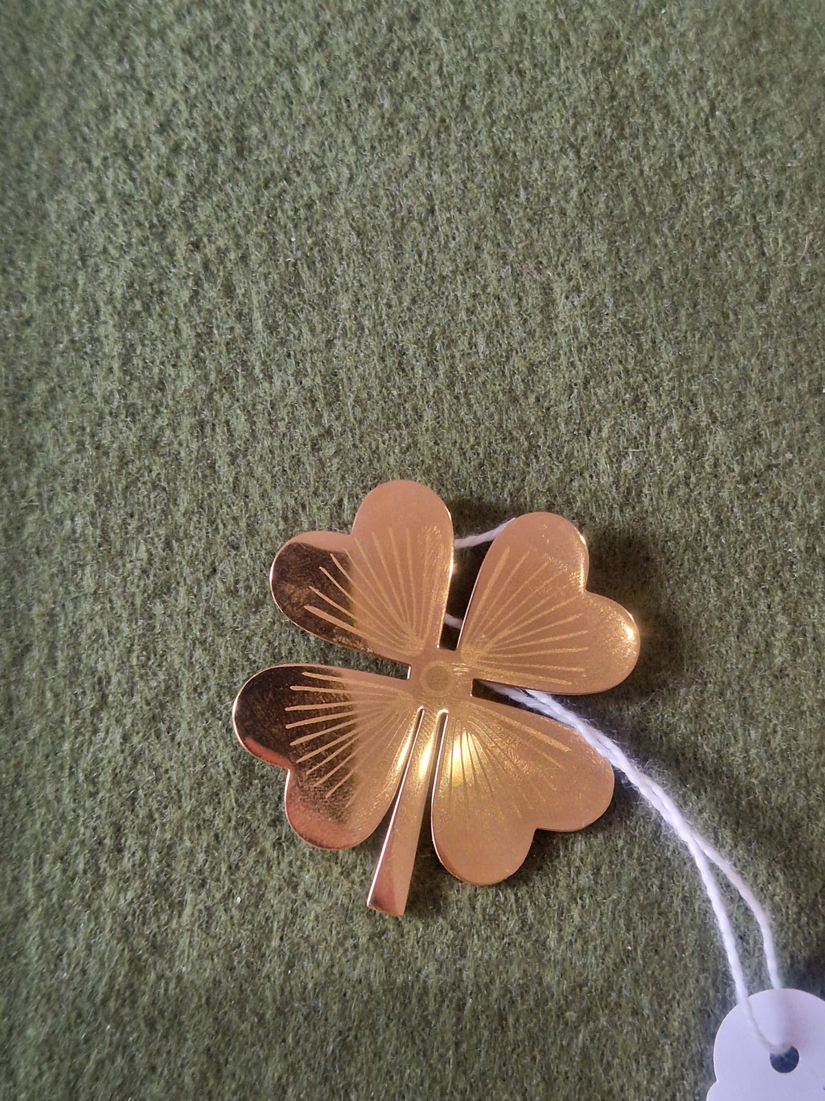 Broche trèfle 🍀