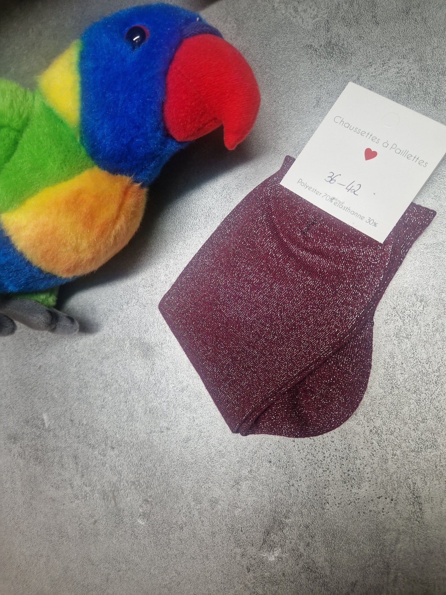 Chaussettes à paillettes
