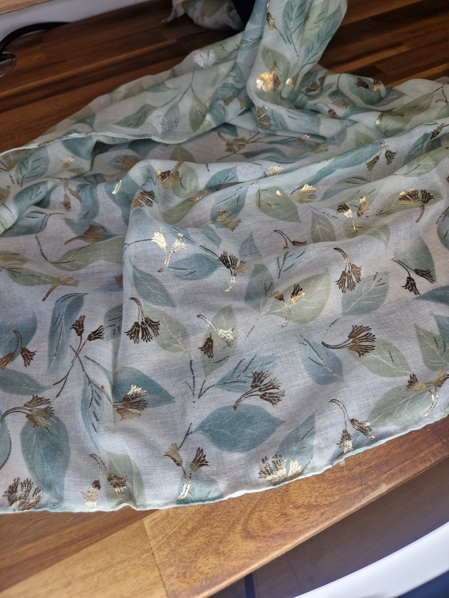 Foulard feuilles