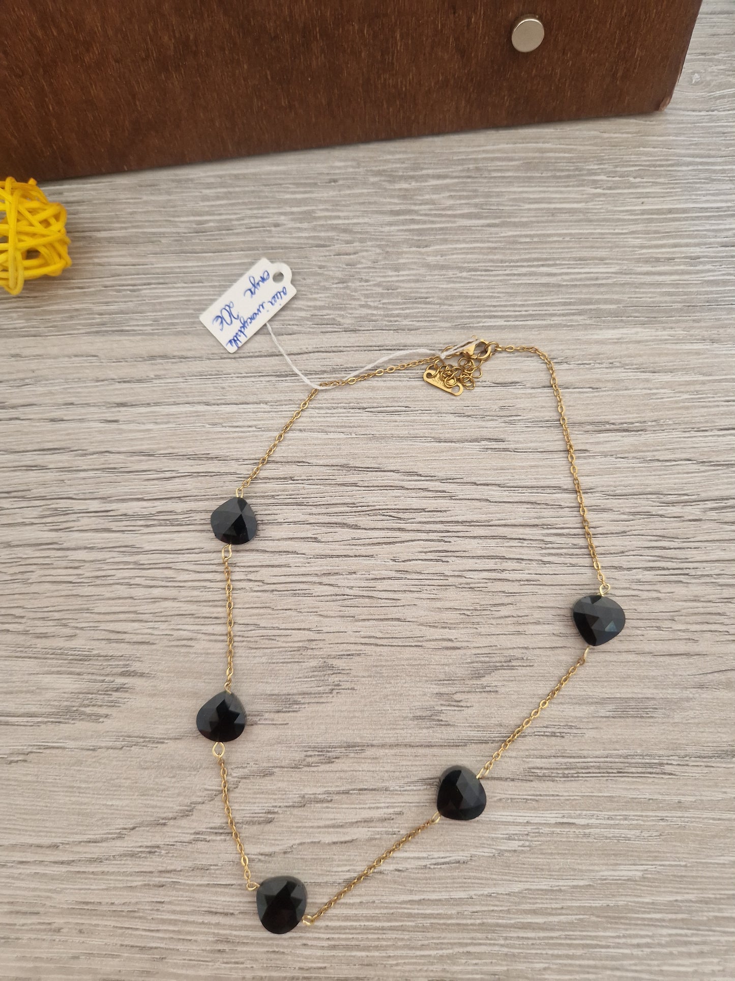 Collier pierres naturelles Ellie