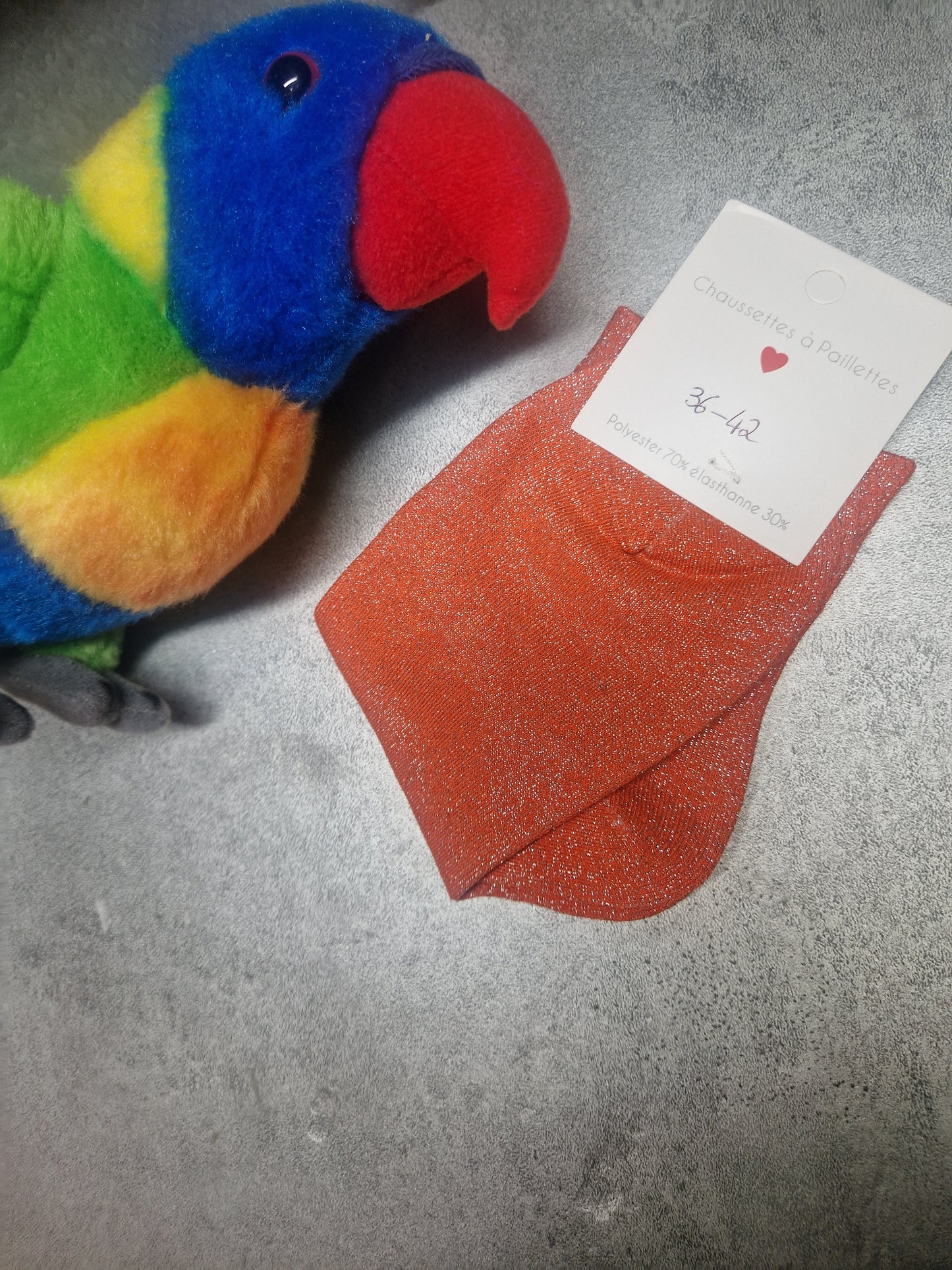 Chaussettes à paillettes