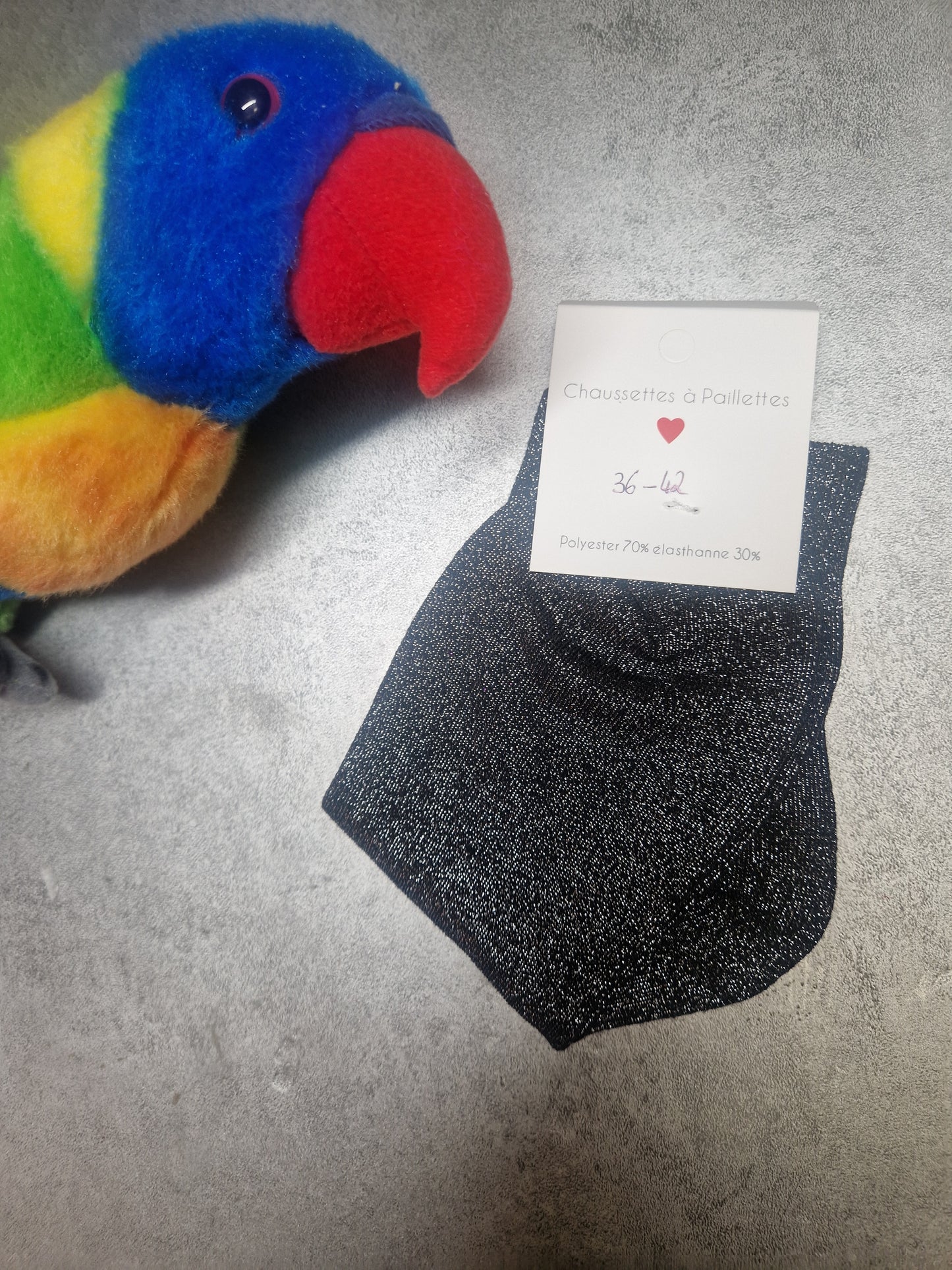Chaussettes à paillettes