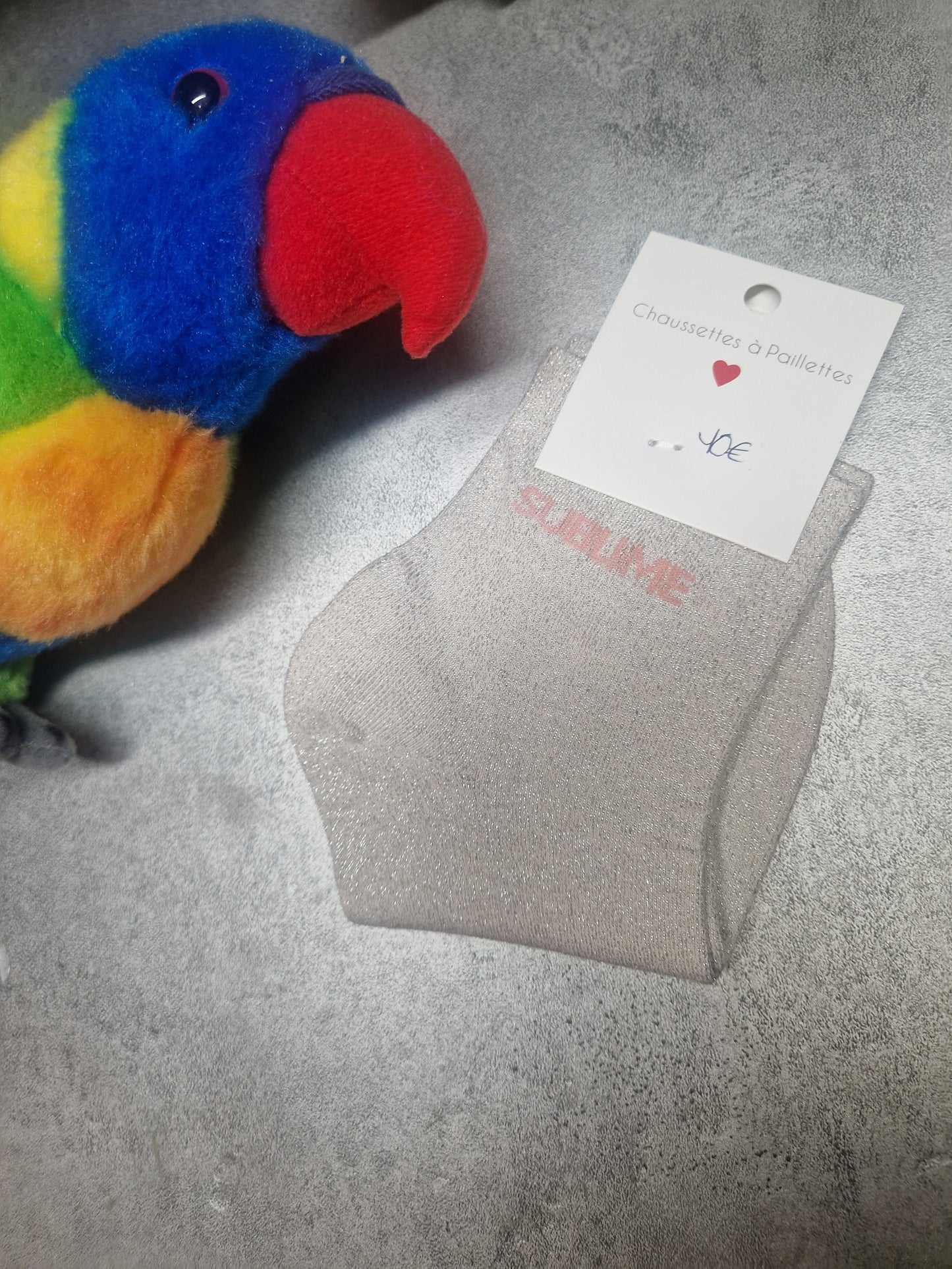 Chaussettes à paillettes