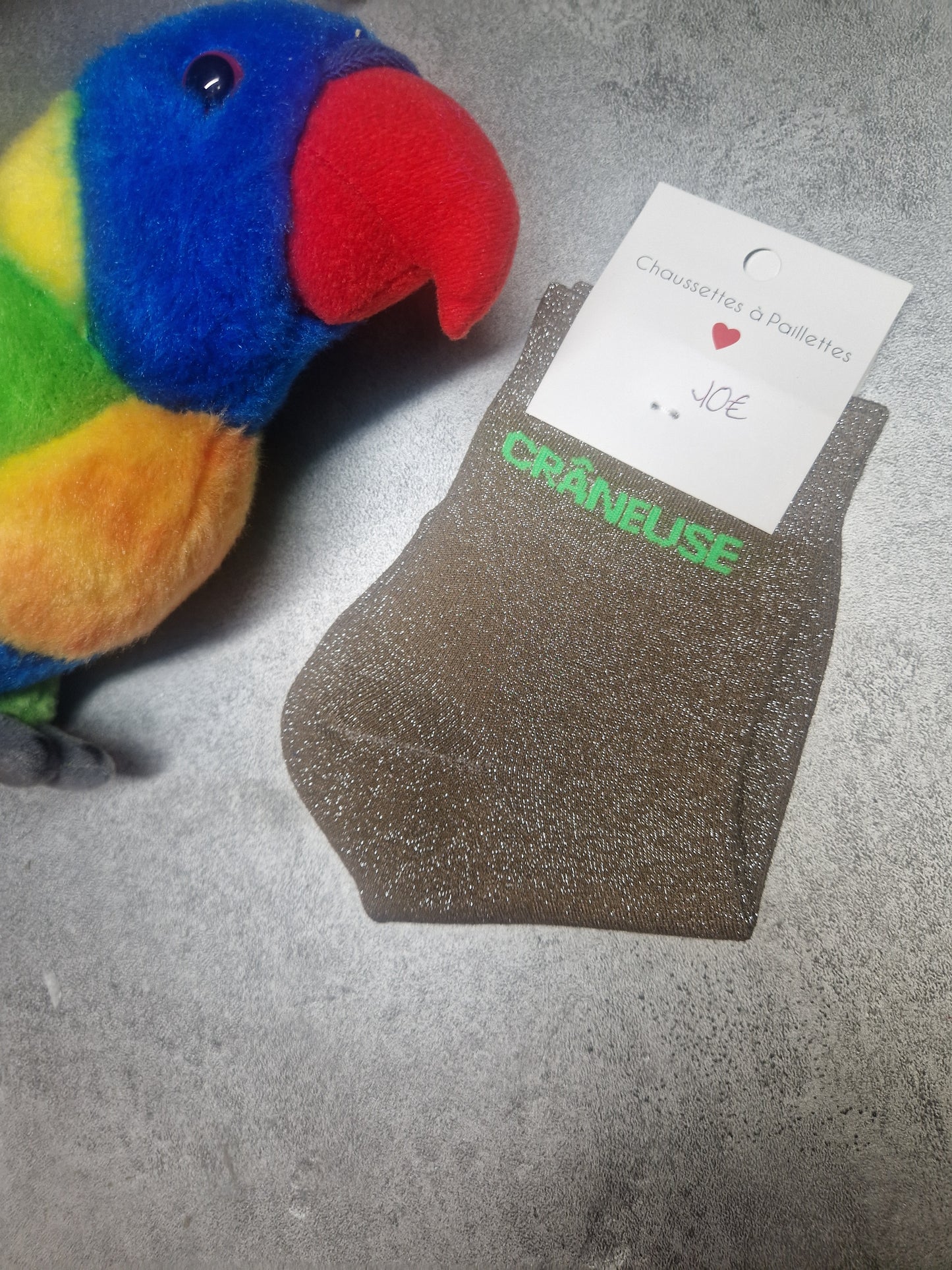 Chaussettes à paillettes