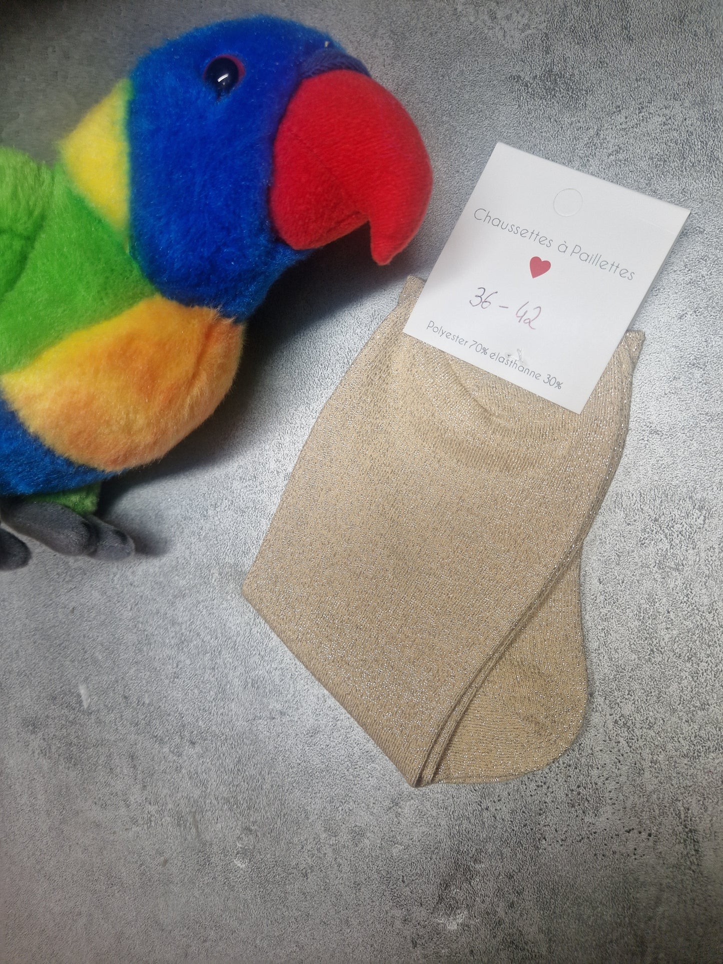 Chaussettes à paillettes
