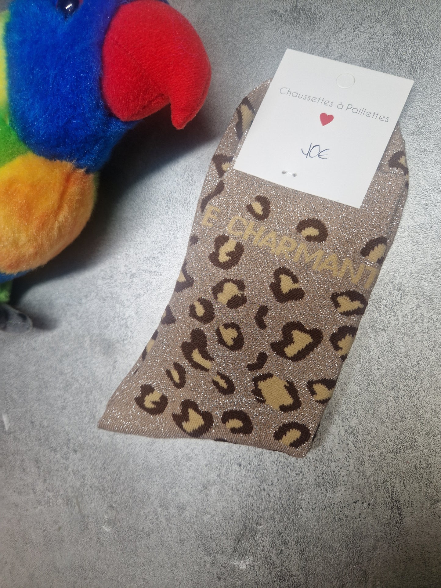 Chaussettes à paillettes