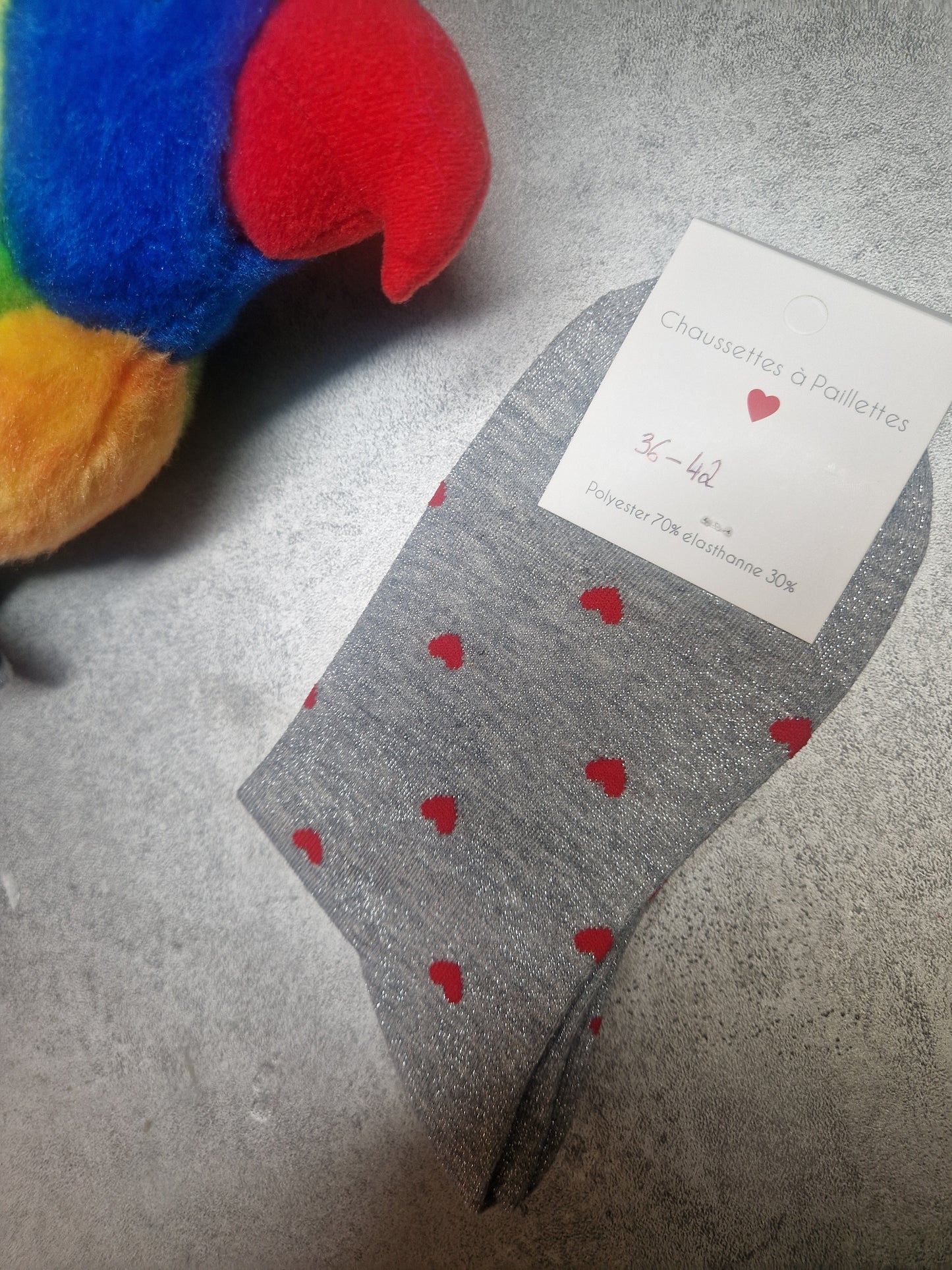 Chaussettes à paillettes
