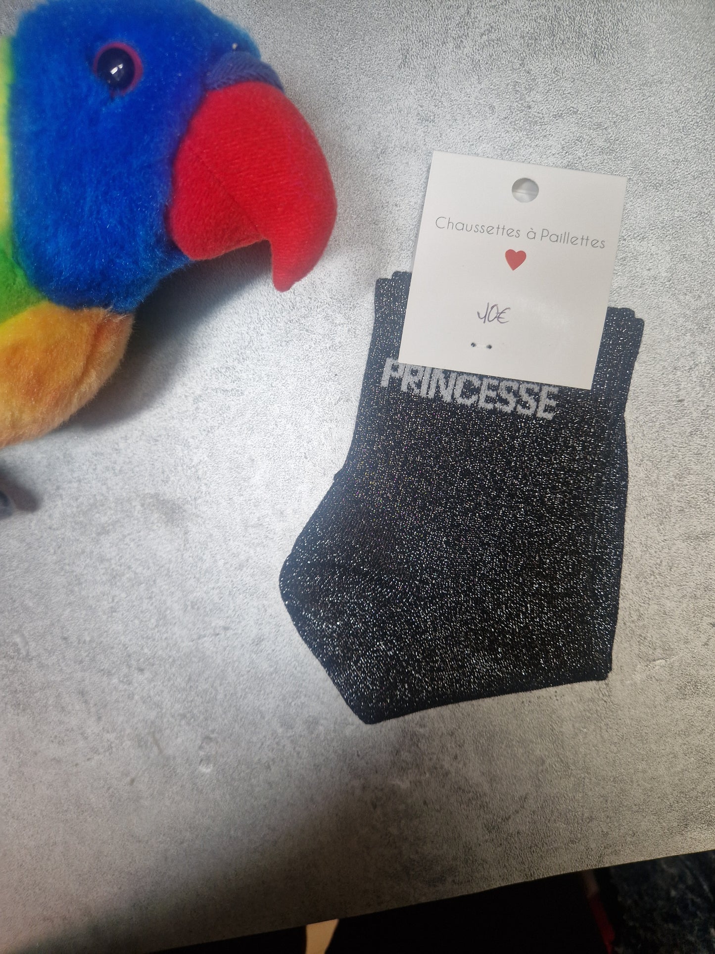Chaussettes à paillettes