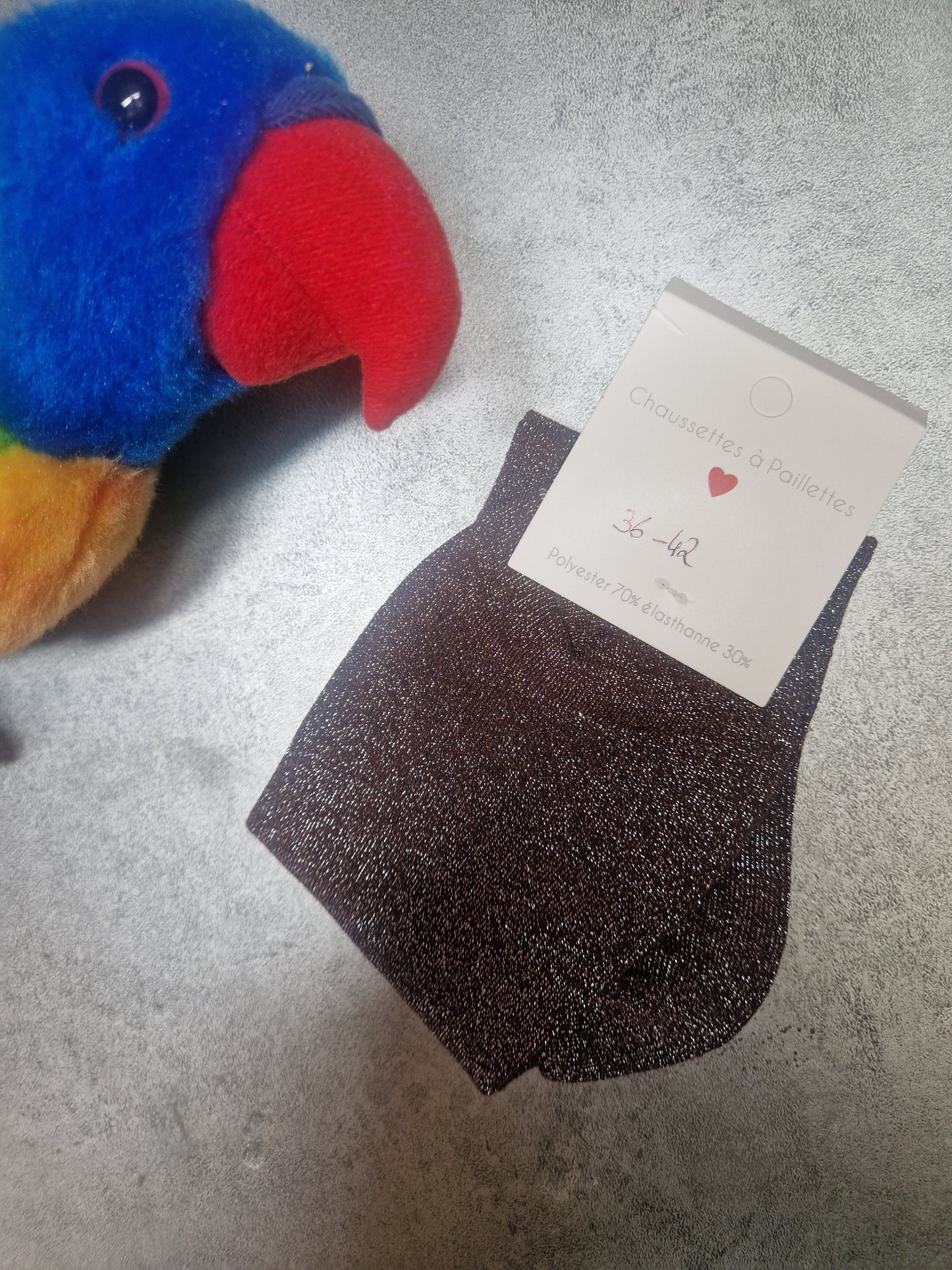 Chaussettes à paillettes