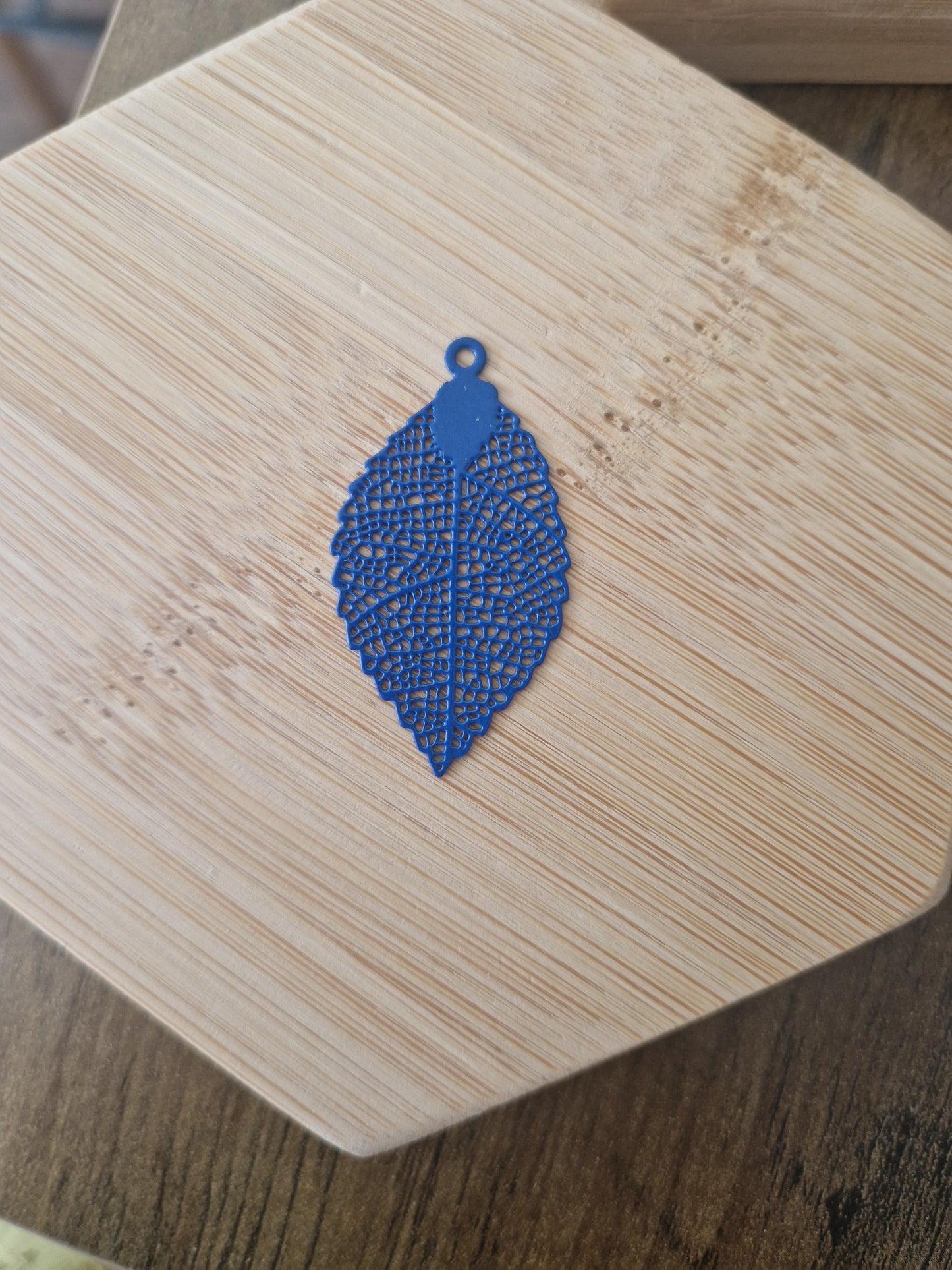 Colorful Leaf Charm