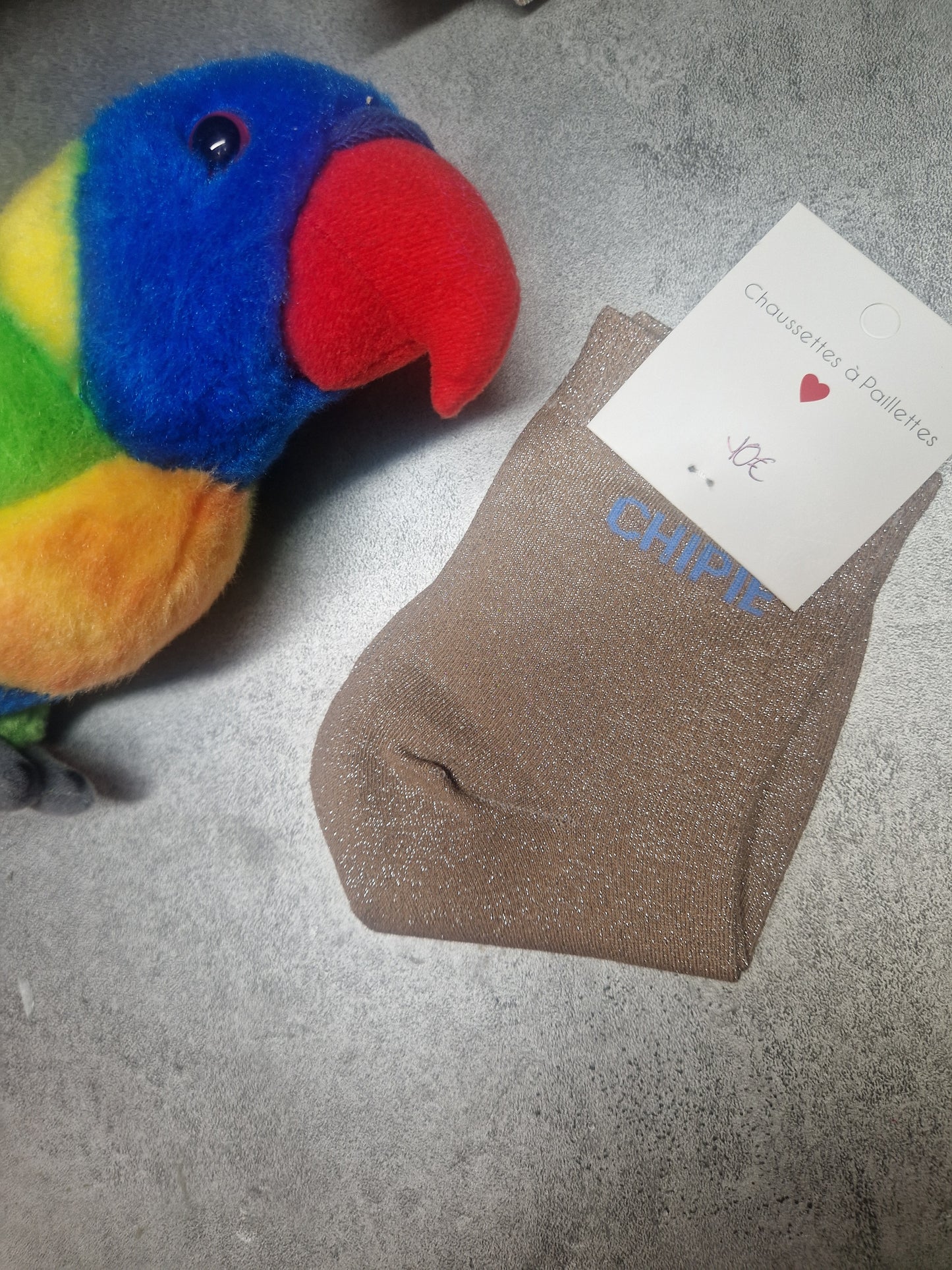 Chaussettes à paillettes