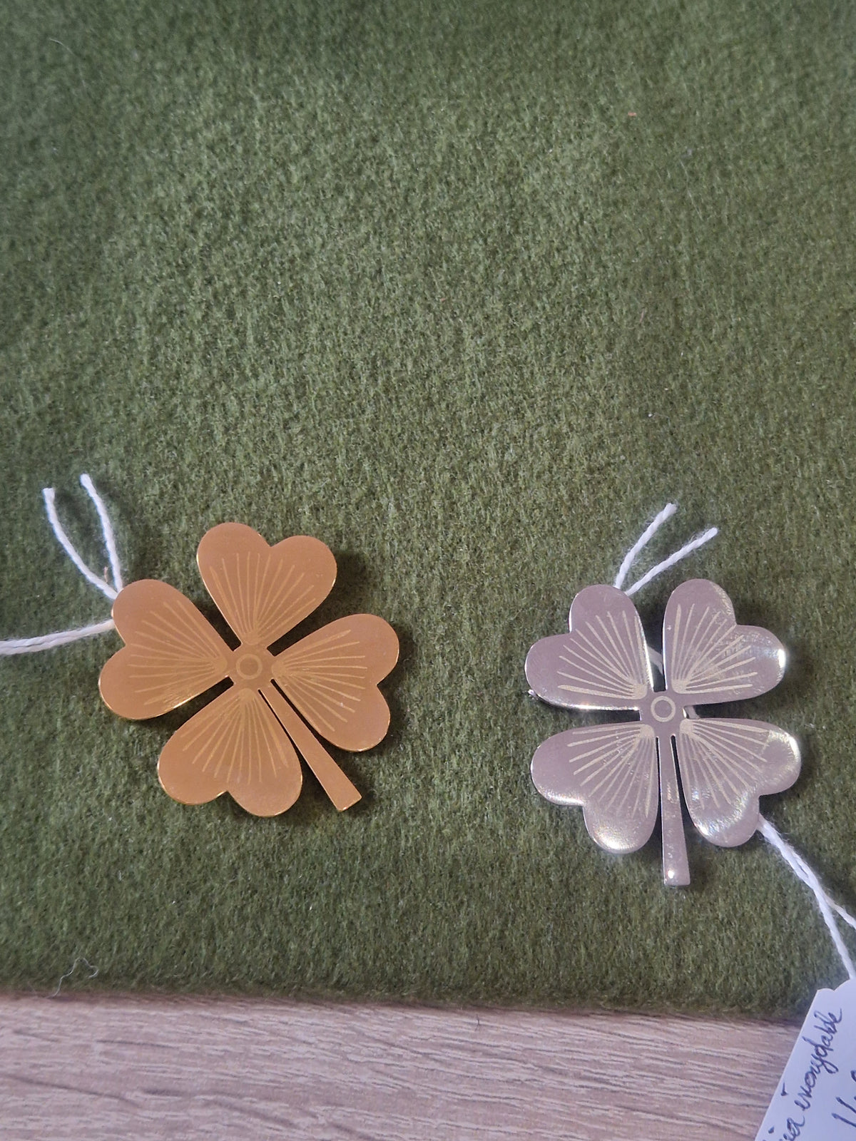 Broche trèfle 🍀