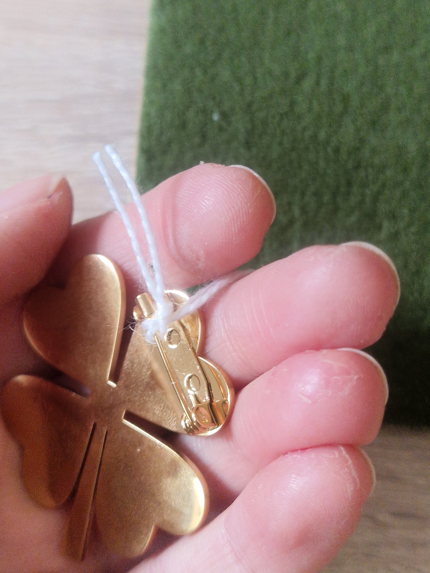 Broche trèfle 🍀