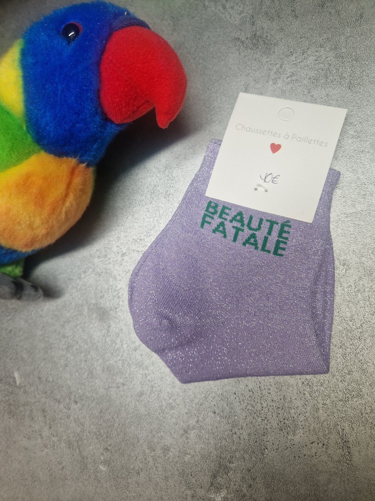 Chaussettes à paillettes
