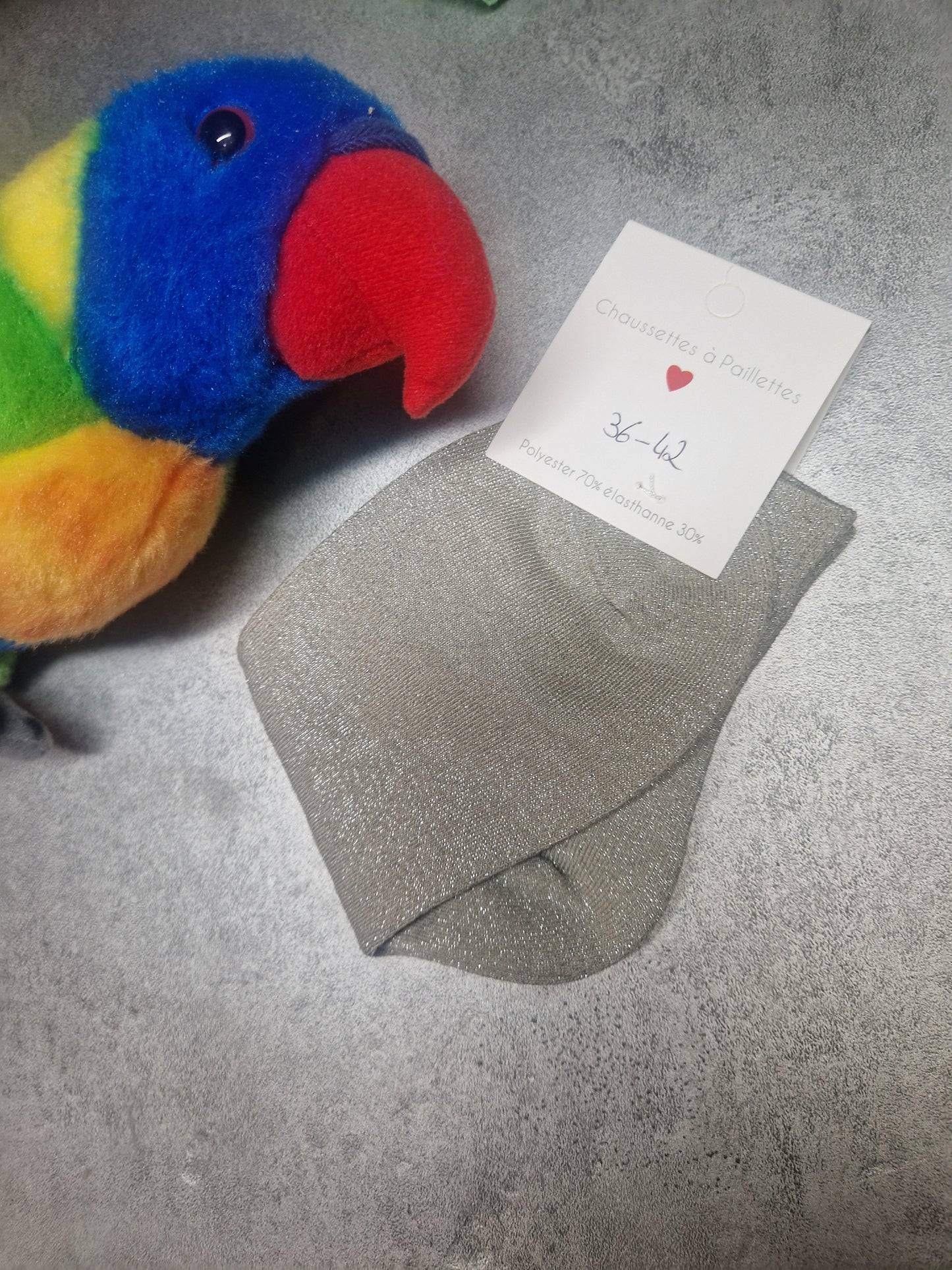 Chaussettes à paillettes