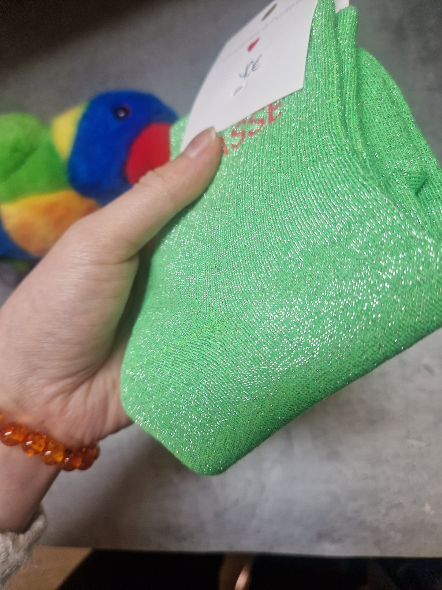 Chaussettes à paillettes