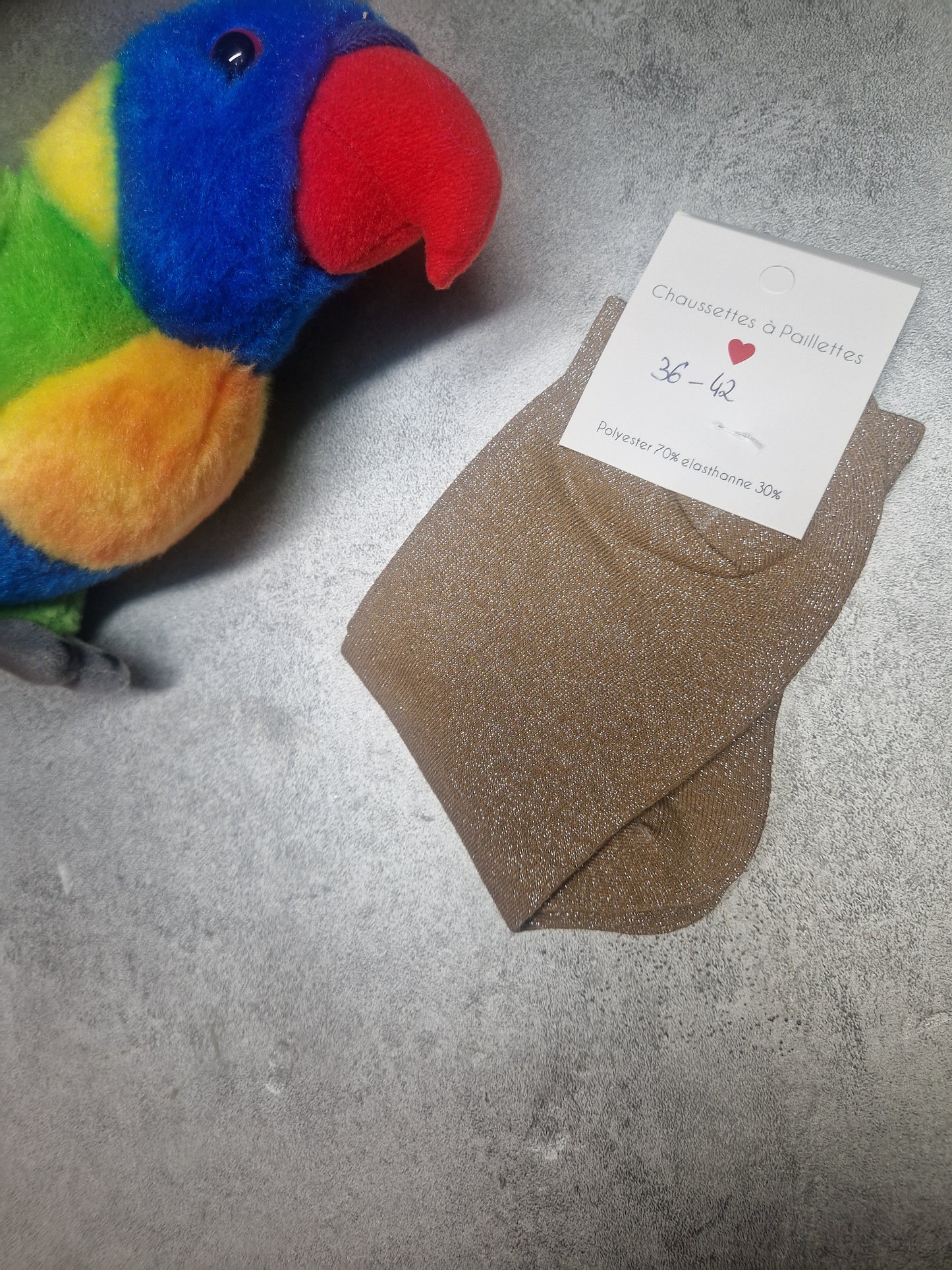 Chaussettes à paillettes