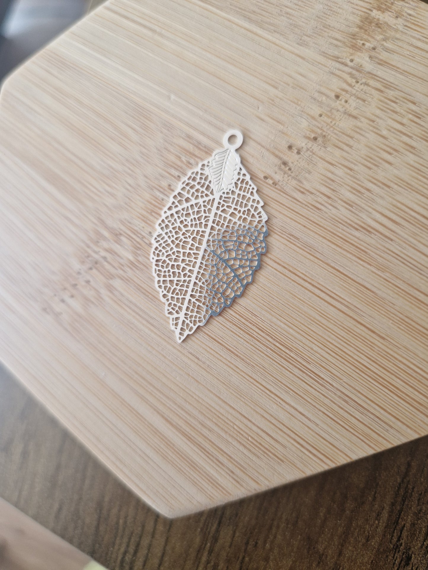 Colorful Leaf Charm