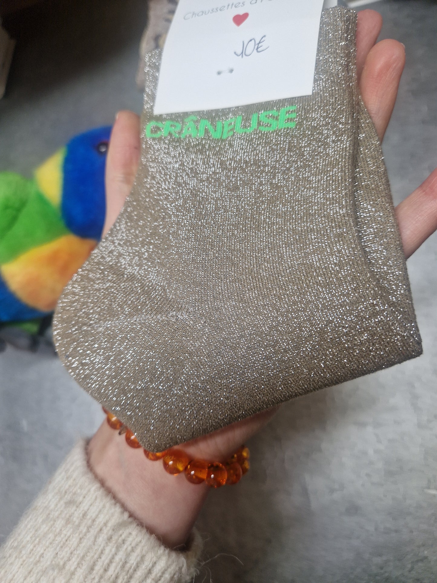 Chaussettes à paillettes