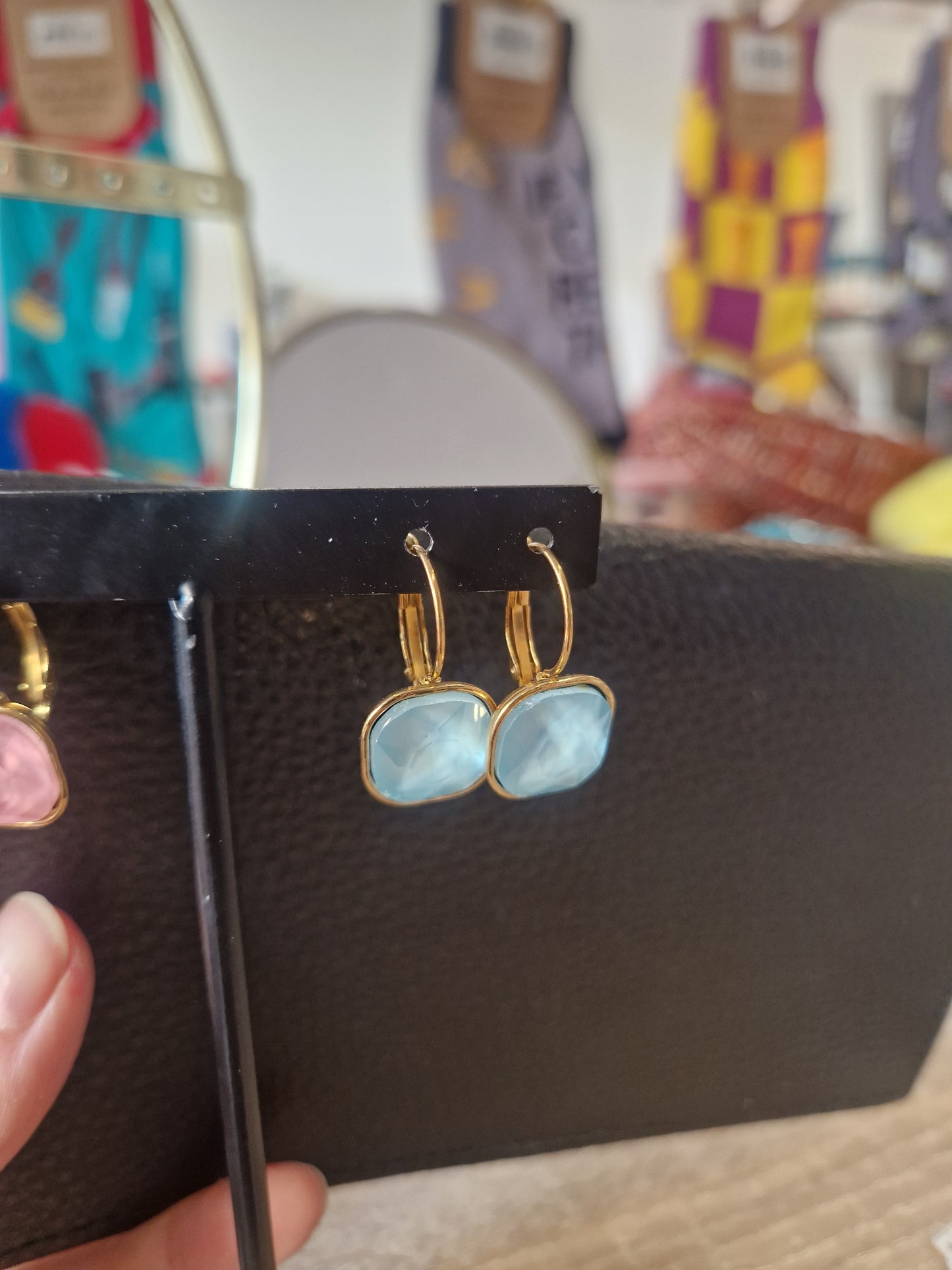 Boucles d'oreilles dormeuses Aurore
