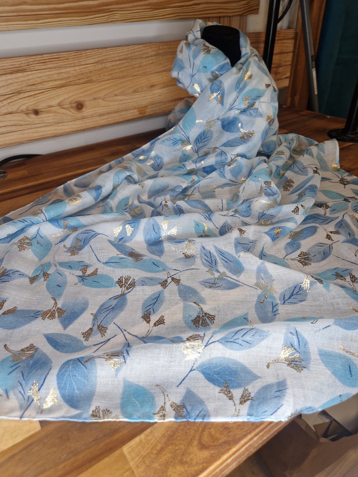 Foulard feuilles