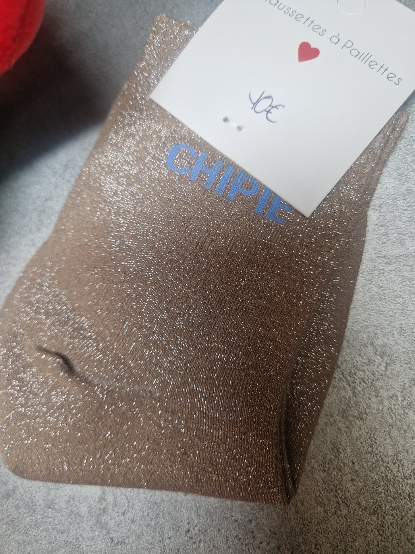 Chaussettes à paillettes
